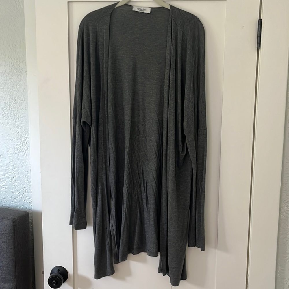 CJLA CJ’s Favorite Kimono in Charcoal Gray